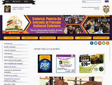 Tablet Screenshot of calarca-quindio.gov.co